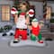 6.5ft. Airblown® Inflatable Santa & Mrs. Claus Workout Scene